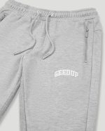 Geedup Team Logo Trackpants Marle Grey