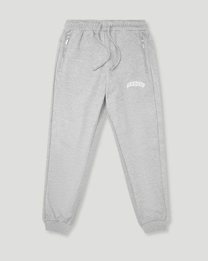 Geedup Team Logo Trackpants Marle Grey