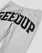Geedup Team Logo Trackpants Marle/Black Grey