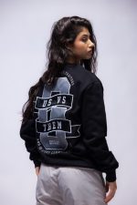 Geedup Us vs. Them Black Crewneck