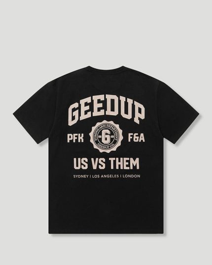 Geedup Us vs.T-Shirt Them Black/Pink