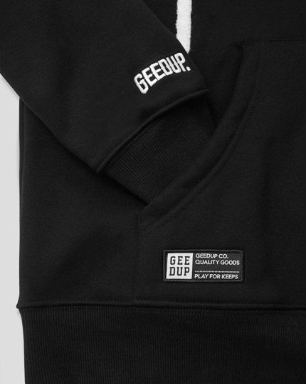 Geedup Core Logo Qtr Black Zip