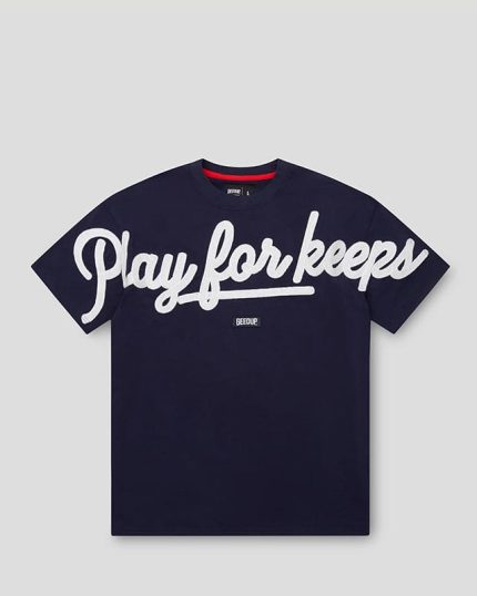 GeedupT-Shirt PFK Script NavyWhite