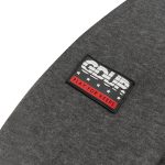 Geedup Sportsman Zip Crewneck Grey/Black