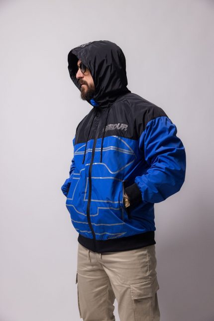 Geedup Sportsman Spray Blue/Black Jacket