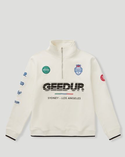 Geedup Sportsman Badges QTR ZIP Cream Light