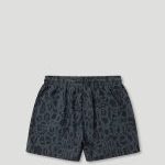GEEDUP Handstyle Swim Short Black/Red