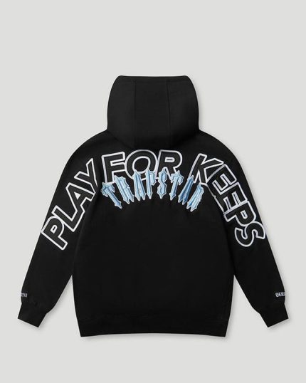 Geedup x Trapstar PFK x Irongate Hoodie BlackCool Blue