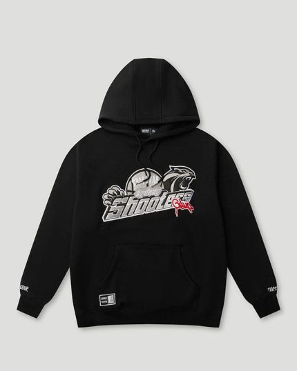Geedup x Trapstar Sydney Shooters Hoodie BlackRed