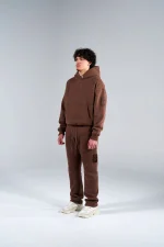 Geedup Generals Oversized Hoodie Chestnut