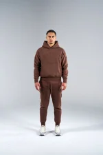 Geedup Generals Classic Fit Raglan Hoodie Chestnut