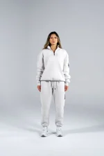 Geedup Generals Oversized Qtr Zip Nimbus Cloud