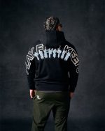 Geedup x Trapstar PFK x Irongate Hoodie Black/Cool Blue