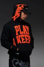 Geedup Play4Keeps Handstyle Hoodie Black/Orange