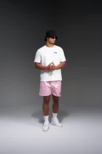 Geedup Micro Handstyle T-Shirt White/Blue