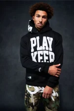 Geedup Play4Keeps Handstyle Hoodie Black/White