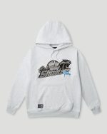 Geedup x Trapstar Sydney Shooters Hoodie White Marle/Blue