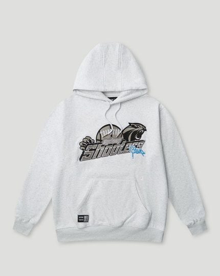 Geedup x Trapstar Sydney Shooters Hoodie White Marle/Blue