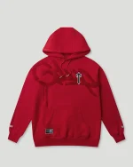 Geedup x Trapstar Handstyle x Irongate T Hoodie Red