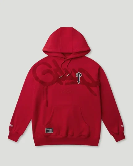 Geedup x Trapstar Handstyle x Irongate T Hoodie Red