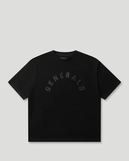 Geedup Generals Oversize T-Shirt Jet Black