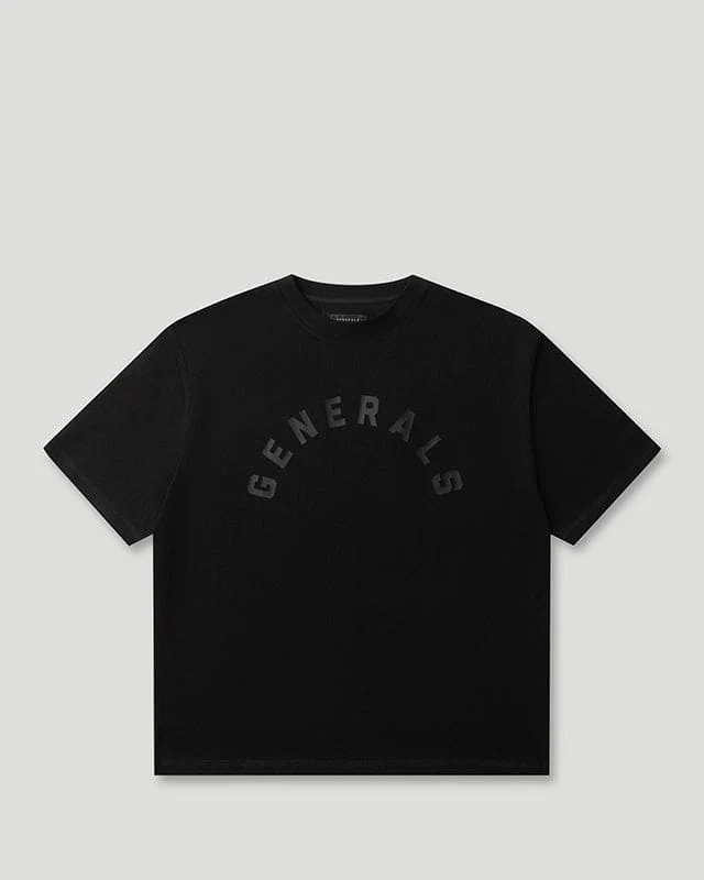 Geedup Generals Oversize T-Shirt Jet Black Geedup Generals Oversize T-Shirt Jet Black