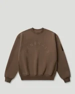 Geedup Generals Oversized Crewneck Chestnut
