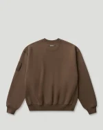Geedup Generals Oversized Crewneck Chestnut