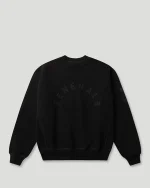 Geedup Generals Oversized Crewneck Jet Black