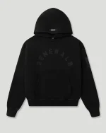 Geedup Generals Oversized Hoodie Jet Black