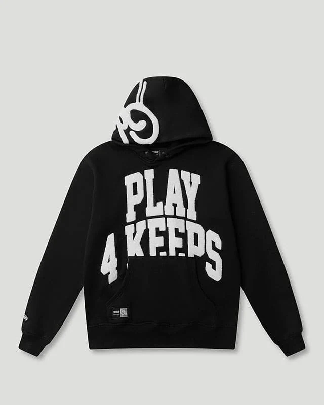 Geedup Play4Keeps Handstyle Hoodie Black/White Geedup Play4Keeps Handstyle Hoodie Black/White
