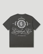 Geedup Cursive T-Shirt Black Soft