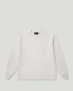 Geedup PFK Waffle Longsleeve T-Shirt White