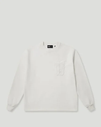Geedup PFK Waffle Longsleeve T-Shirt White