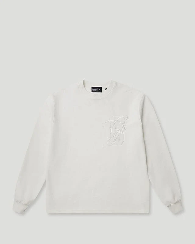 Geedup PFK Waffle Longsleeve T-Shirt White Geedup PFK Waffle Longsleeve T-Shirt White