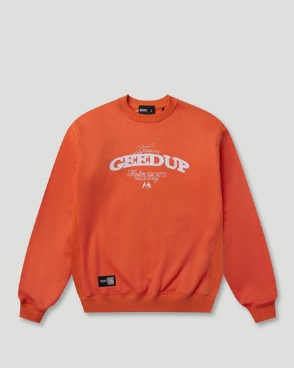 Geedup Team Geedup Crewneck Orange/White