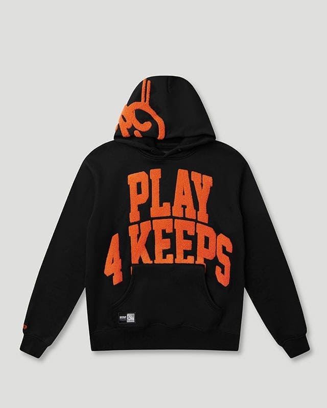 Geedup Play4Keeps Handstyle Hoodie Black/Orange Geedup Play4Keeps Handstyle Hoodie Black/Orange