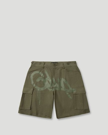 GEEDUP Handstyle Cargo Short Olive Tonal