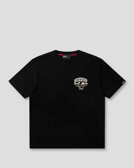 Geedup x Vanson Black T-Shirt