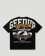 Geedup x Vanson Black T-Shirt