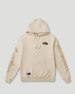 Geedup Script Logo x Vanson Hoodie Cream