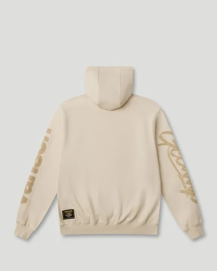 Geedup Script Logo x Vanson Hoodie Cream