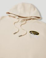 Geedup Script Logo x Vanson Hoodie Cream