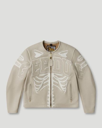 Geedup x Bones Vanson Bone/White Jacket