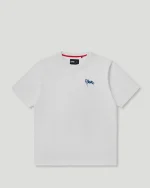 Geedup Micro Handstyle T-Shirt White/Blue