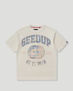 Geedup Ball T-Shirt Off White/Purple