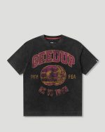 G-Ball T-Shirt Black/Purple Washed