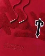 Geedup x Trapstar Handstyle x Irongate T Hoodie Red