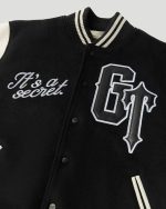 Geedup x Trapstar Letterman Black/White/Grey Jacket