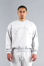 Geedup Generals Oversized Crewneck Nimbus Cloud